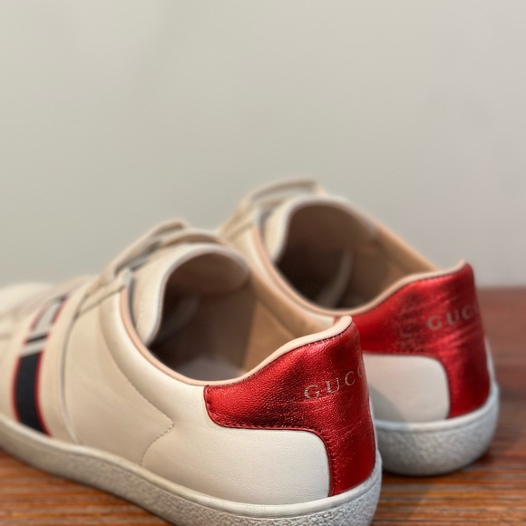 Gucci White Leather Logo Band Ace
Sneakers Size 35 - Picture 5 of 7